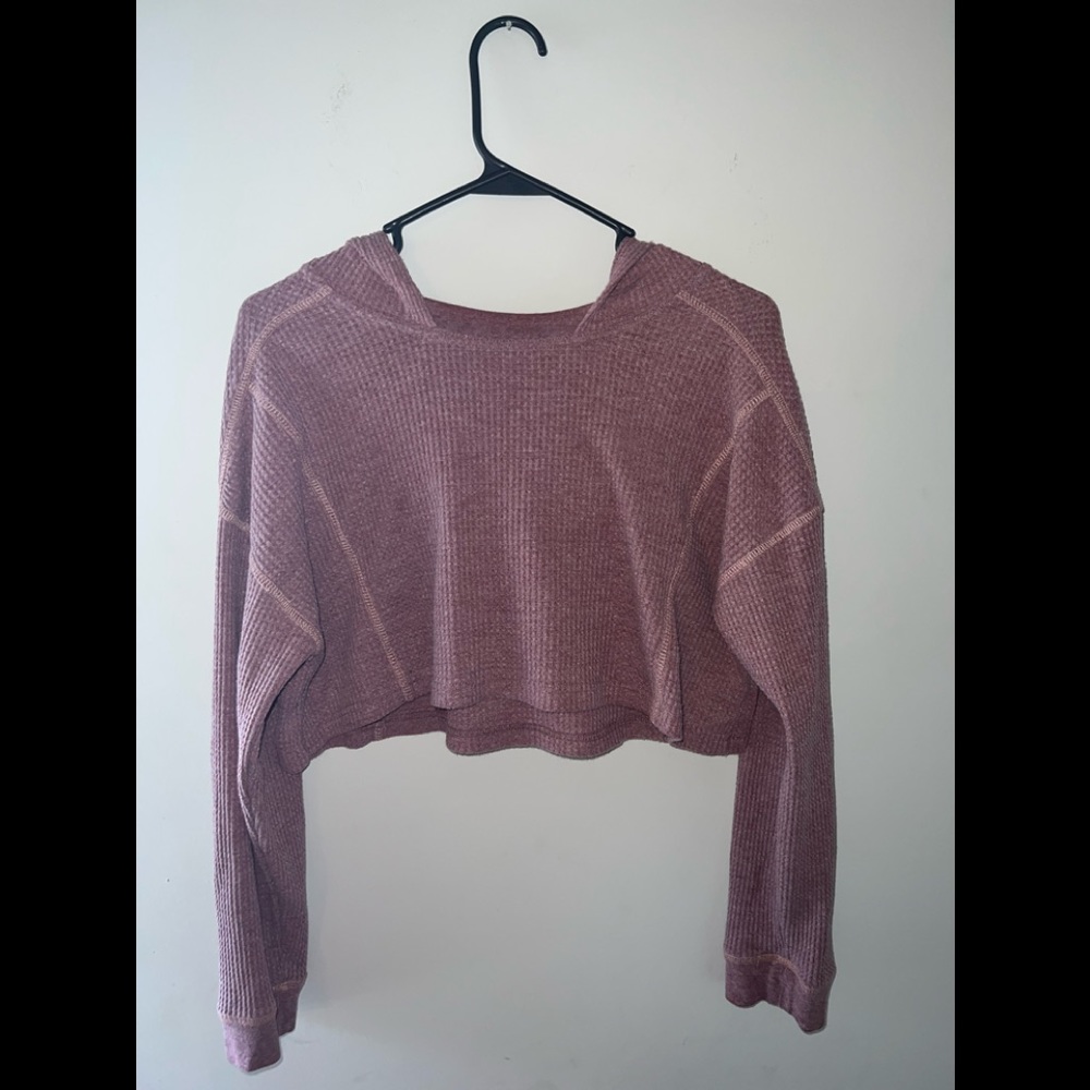 Purple Two Piece Hoodie Set